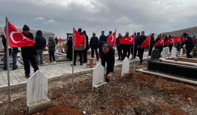 AFŞİN DEPREM ŞEHİTLERİNİ DUALARLA ANDI, “ACIMIZ TAZE, VEFA’MIZ SONSUZ”