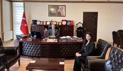 Afşin Gündem’den Kaymakam Muammer Sarıdoğan’a Anlamlı Ziyaret