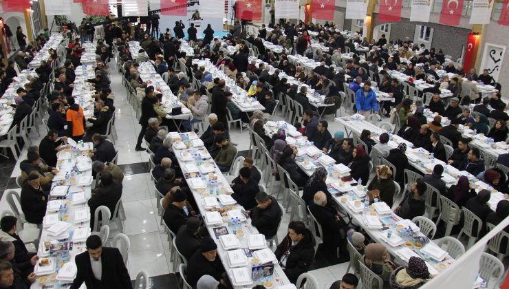 Afşin’de İftar Sofrasında Büyük Buluşma