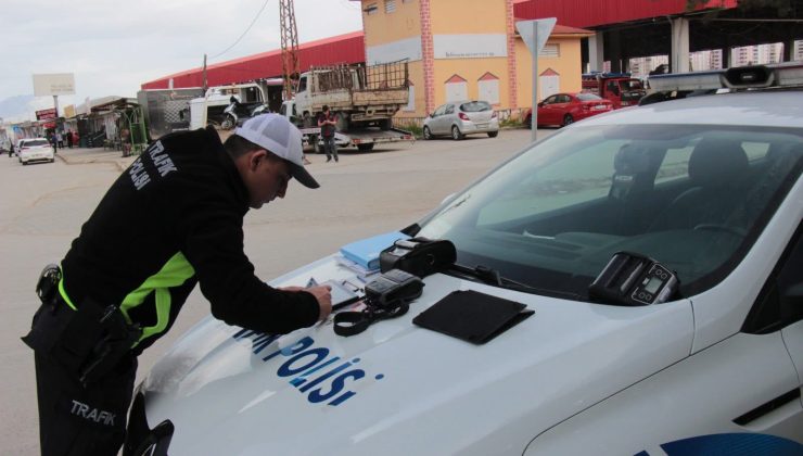 Afşin’de Trafik Kurallarını İhlal Eden Sürücüye 298 Bin TL Ceza ve 60 Gün Men