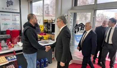 MHP Kahramanmaraş İl Başkanı Mansur Metehan Afşin’de Esnaf ve Vatandaşlarla Buluştu