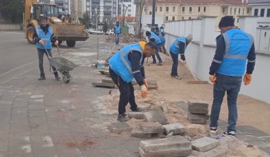 Afşin’de Bayram Temizliği ve Yol Seferberliği