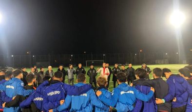 Kaymakam Sarıdoğan’dan Afşin Spor’a Moral Ziyareti