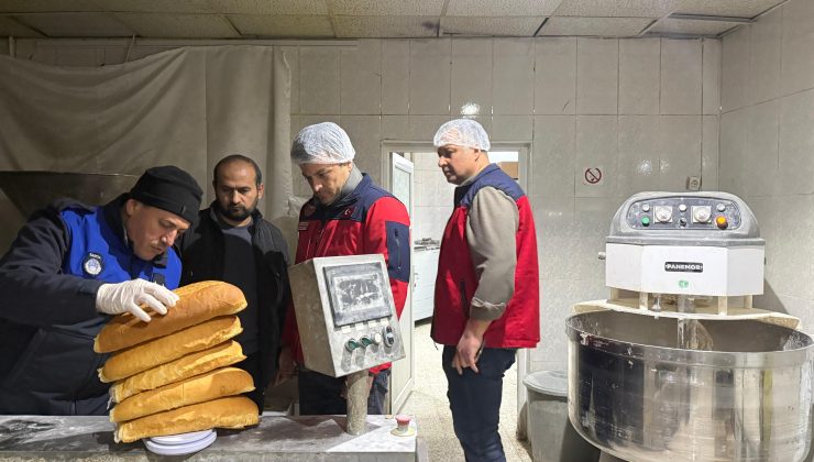 Afşin’de Ramazan Mesaisi, Fırınlar Denetlendi