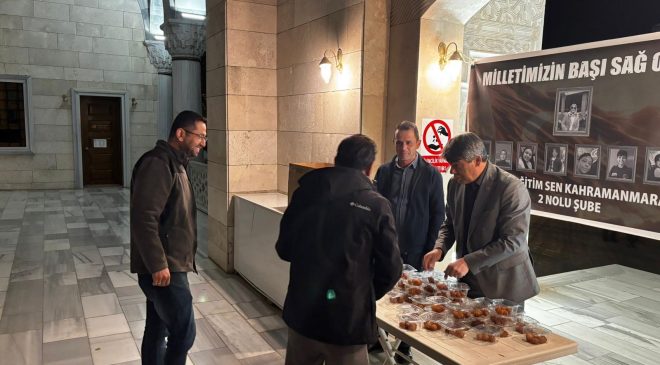 Afşin’de Okul Saldırısında Hayatını Kaybedenler İçin Anma Programı Düzenlendi