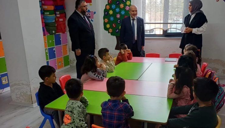 Diyanet Müfettişlerinden Afşin’de 4-6 Yaş Kur’an Kursu’na Ziyaret