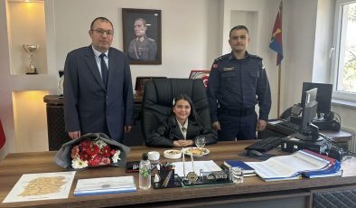 Afşin’de Küçük Komutan Makam Koltuğunda