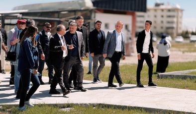 Afşin’de Devam Eden Yatırımlar Yerinde İncelendi