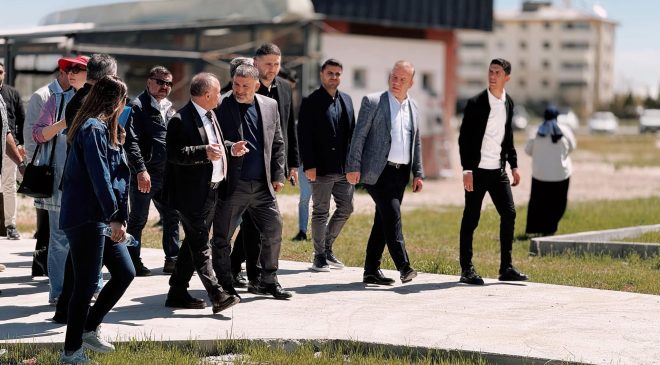 Afşin’de Devam Eden Yatırımlar Yerinde İncelendi