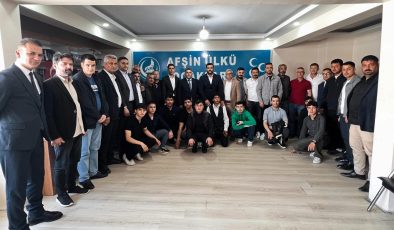 Ülkü Ocakları Afşin İlçe Başkanlığı’nda Bayramlaşma ve Birlik Mesajı