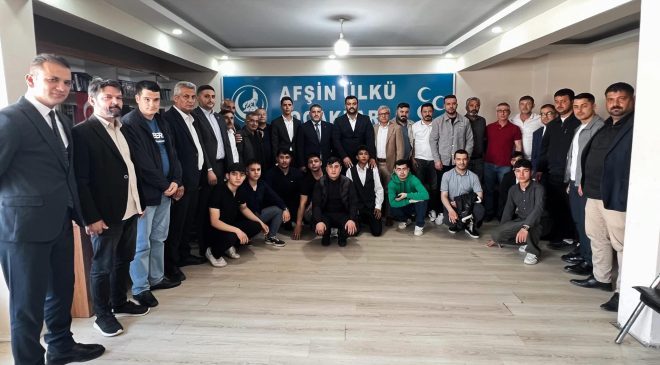 Ülkü Ocakları Afşin İlçe Başkanlığı’nda Bayramlaşma ve Birlik Mesajı