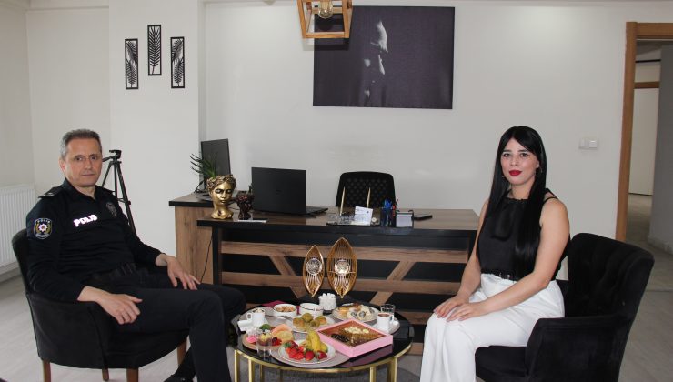 Emniyet Müdürü Bahadır Taphasan’dan Afşin Gündem Haber’e Ziyaret