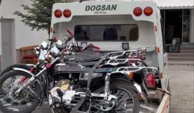 AFŞİN’DE KURAL TANIMAYAN MOTOSİKLETLER TRAFİKTEN MEN EDİLDİ