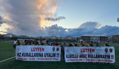 AFŞİN’DE BAYRAM ÖNCESİ SAHADAN HAYATİ ÇAĞRI “TRAFİK KURALLARINA UYALIM”