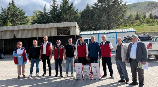 Afşinli Üreticiye %75 Hibeli Tohum Desteği Yapıldı