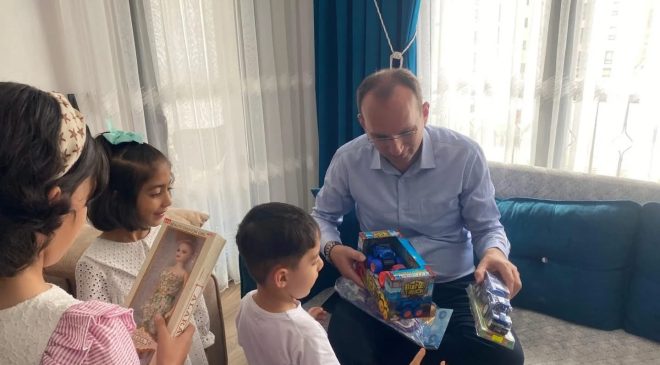 Afşin Kaymakamı Sarıdoğan’dan Hane Ziyaretleri