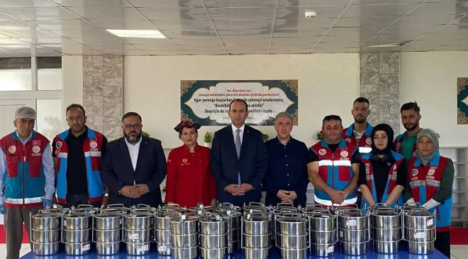 Afşin’de Aşevi Hizmete Başladı, Her Gün 110 Vatandaşa Sıcak Yemek Ulaştırılacak