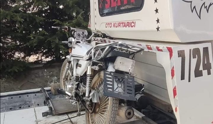 Afşin’de Trafikte Kural İhlali Yapan, 82 Plakasız Motosiklet Toplandı