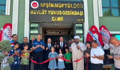 Yeşilyurt Mahallesi’nde Mevlüt Yunus Gedikbaşı Camii İbadete Açıldı