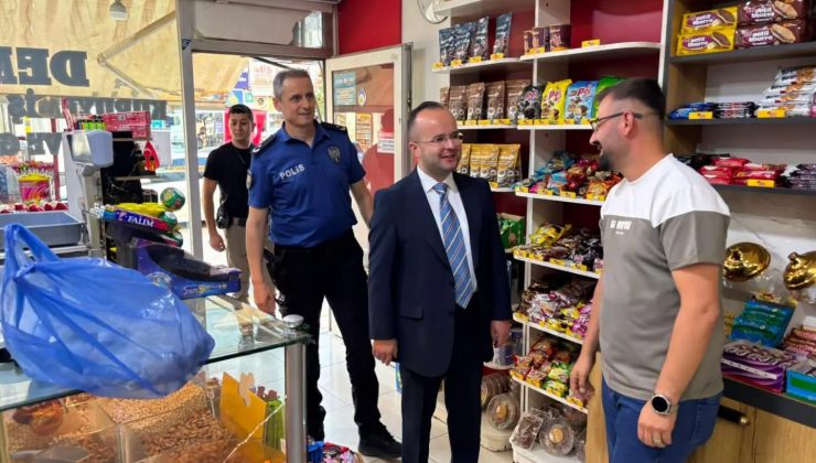 Kaymakam Abdullah Arslantürk’ten Afşin Esnafına Ziyaret
