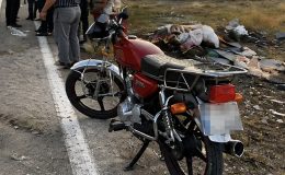 Afşin’de Trafik Kazasında Motosiklet Sürücüsü Hayatını Kaybetti