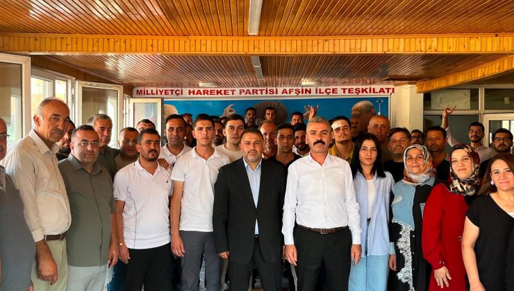 AK Parti ve MHP Afşin Teşkilatlarından Cumhur İttifakı Vurgusu