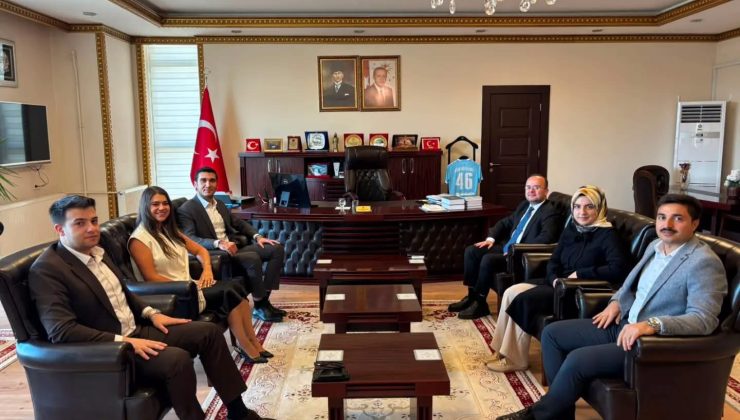 Afşin Adalet Sarayı’ndan Kaymakam Arslantürk’e Hayırlı Olsun Ziyareti