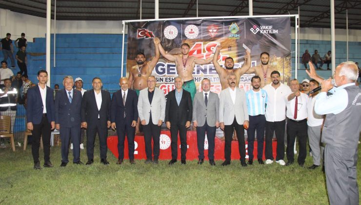 48. Geleneksel Afşin Eshab-ı Kehf Kültür ve Karakucak Güreş Festivali Coşkuyla Gerçekleştirildi