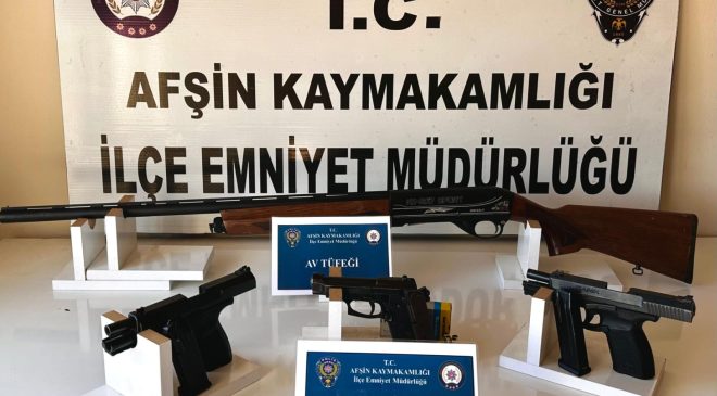 Afşin’de Düğünde Havaya Ateş Açıldığı İhbarı Üzerine Operasyon