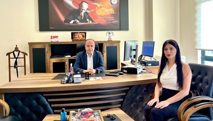 İL EMNİYET MÜDÜR YARDIMCISI ABDULLAH TOPAL’A NEZAKET ZİYARETİ