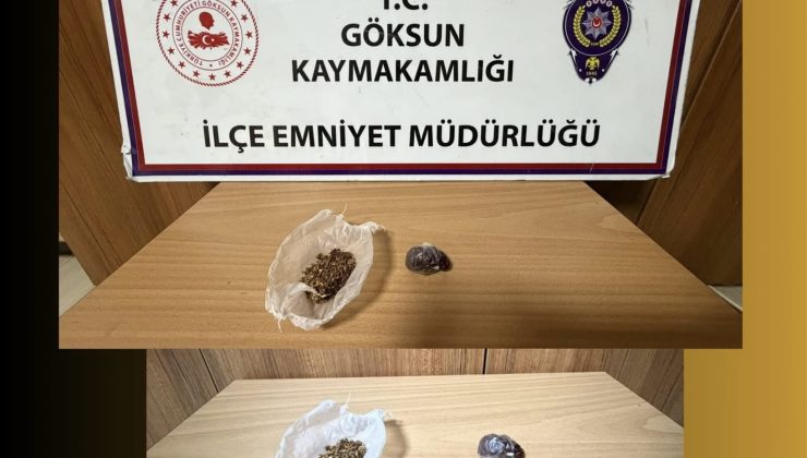 Göksun’da Uyuşturucu Operasyonu, 1 Şüpheli Tutuklandı