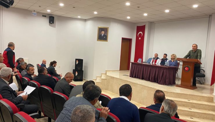 Afşin’de TUCSAP Kapsamında Toprak Etüt Çalışmaları İçin Bilgilendirme Toplantısı Düzenlendi